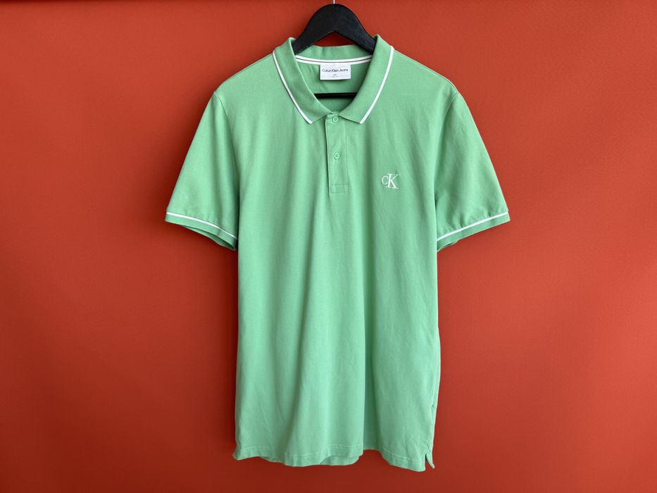 Calvin Klein чоловіча футболка поло з комірцем розмір XXL 2XL XL