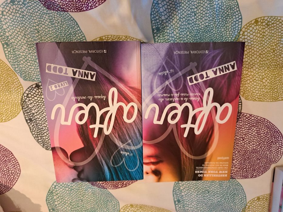 Livros 1 e 2 "After" de Anna Todd