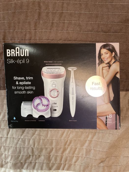 Депілятор braun silk epil 9 + bikini styler