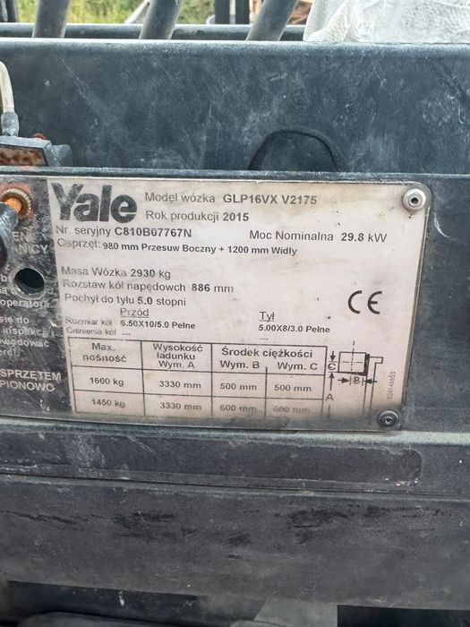 Yale GLP16VX  Yale GLP16VX