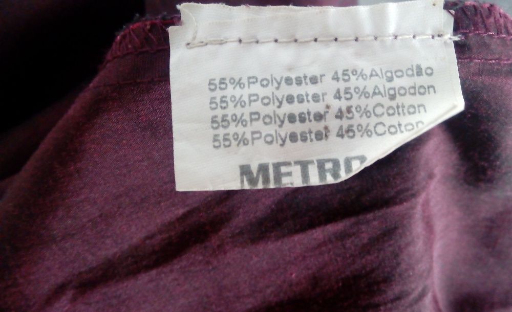 Camisa da marca Metro
