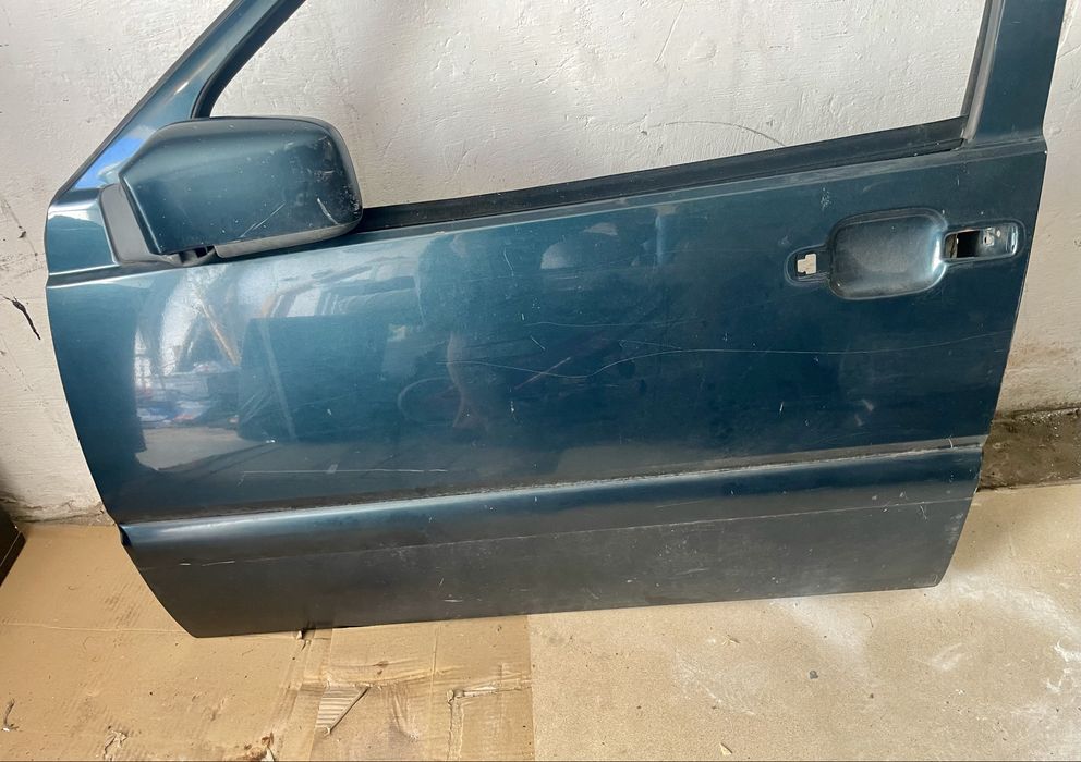 Drzwi kierowcy lusterko lewe Volvo V70 I S70 zielone