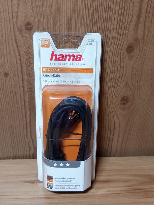kabel Hama Video RCA (cinch) o długości 1,5 m