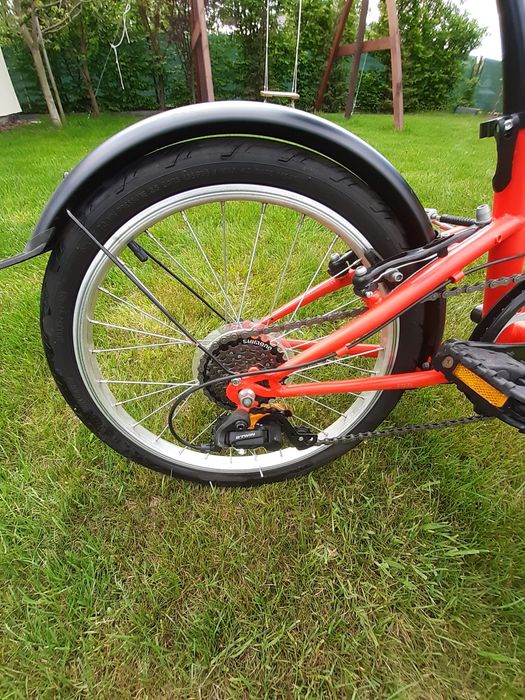Rower btwin tilt składak składany stan idealny