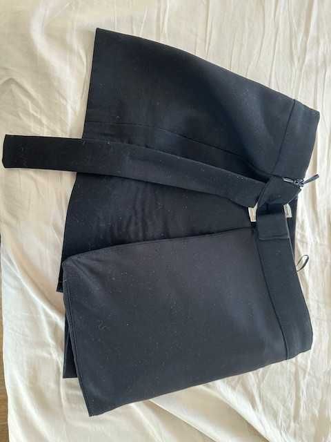 Calção-saia preto Zara