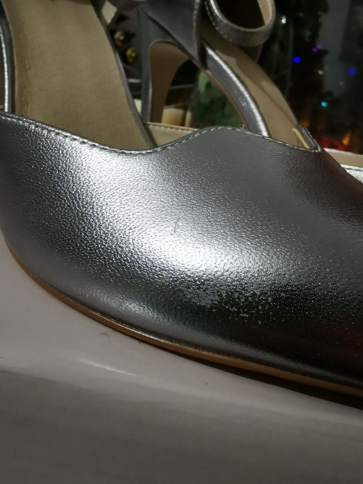 Srebrne szpilki Anna Field