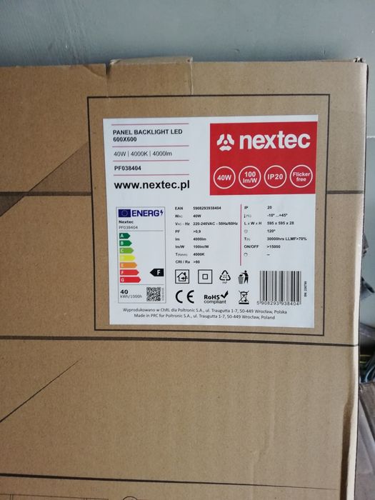 Lampa Led nowa szt 50