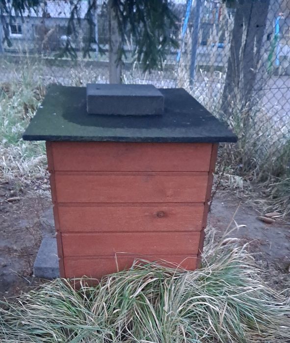 Buda dla kotów-ocieplana.