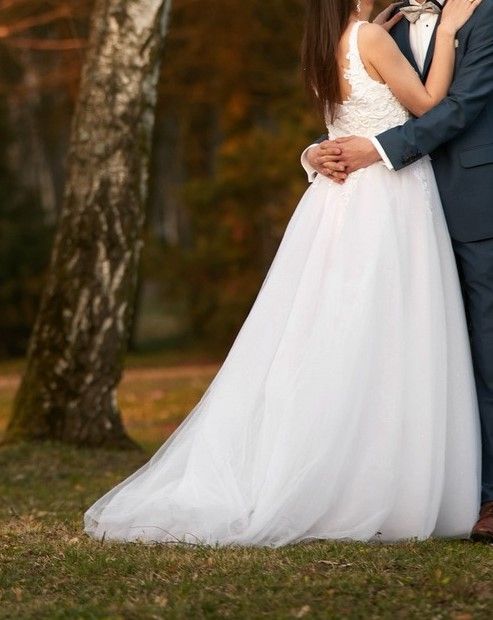 Suknia ślubna biała