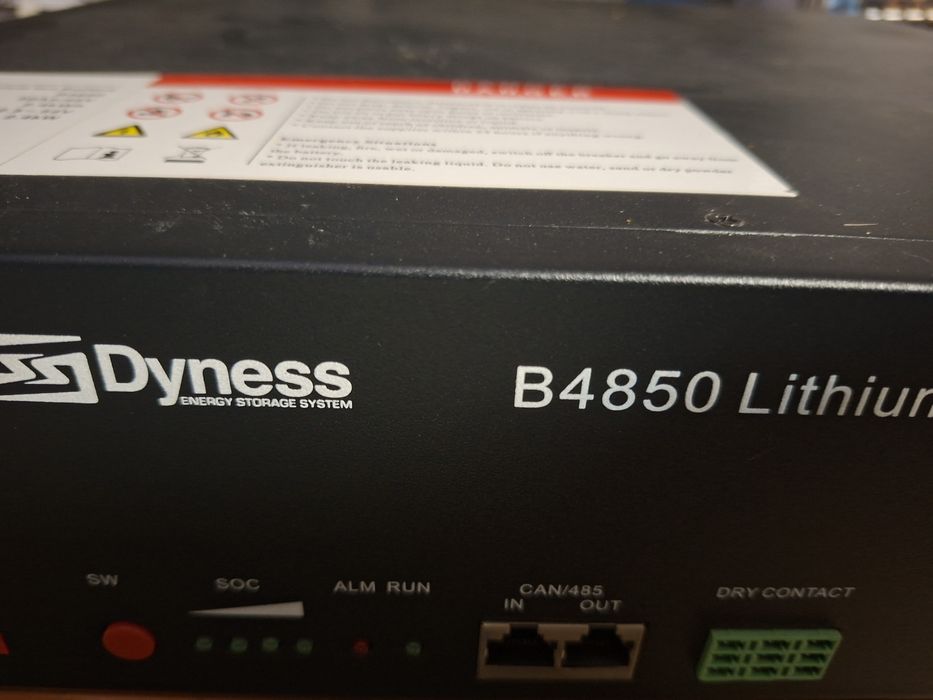 Аккумулятор DYNESS B4850, LiFePO4, 48В, 2,4квт., 50А,