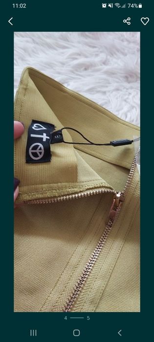 Spodnica bandazowa missguided