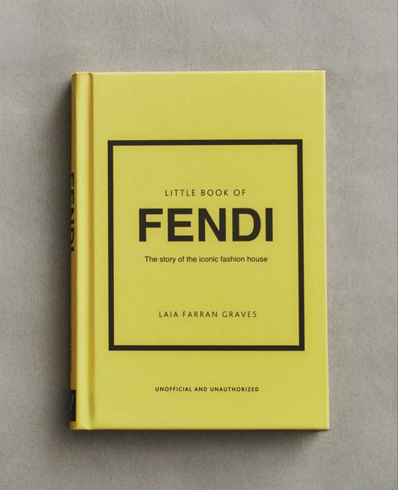 Livro The Little Book Of FENDI (Inglês) Zara Home NOVO