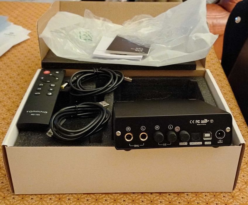 Dac Topping E50 em excelente estado