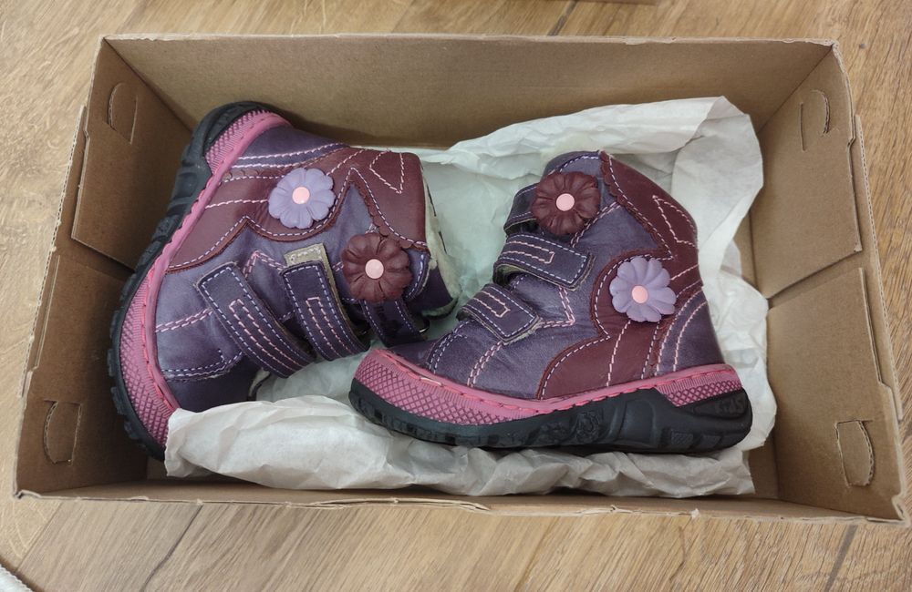 Buty  na rzepy RenBut skóra naturalna rozmiar 21