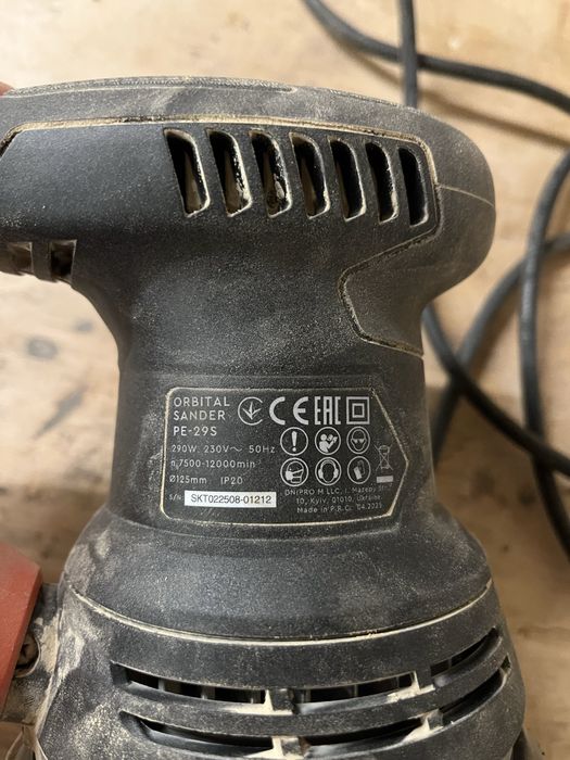 Шліфмашина ексцентрикова Dnipro-M PE-29S