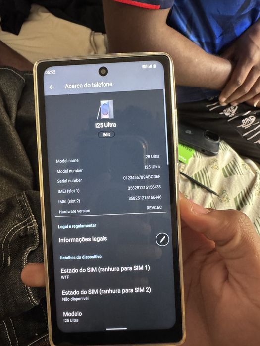 I25 Ultra novo na caixa