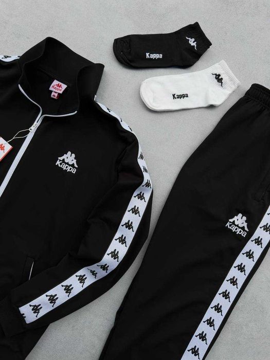 Спортивный костюм мужской Kappa весенний осенний летний трикотаж каппа