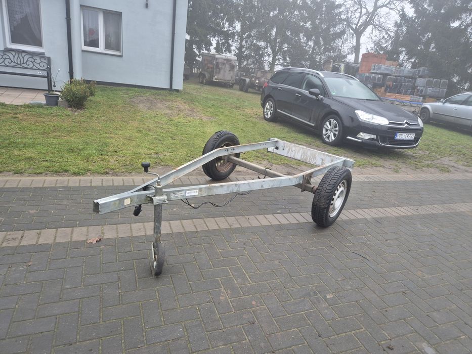 Przyczepka samochodowa 2x1.15  rama do dokończenia