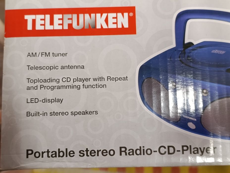 Radio odtwarzacz CD  firmy telefunken