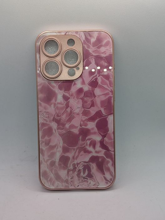 Nowe Etui case iPhone 15 PRO - różowa woda