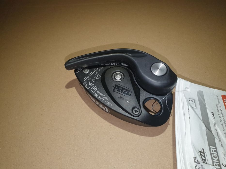 PETZL GRIGRI 3 nowy przyrząd do wspinaczki, asekuracja