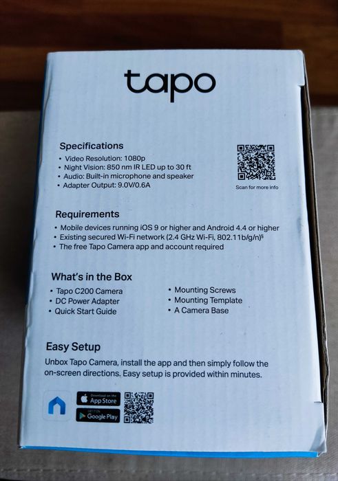 Kamera Tapo nowa