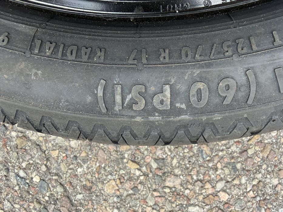 Oryginalne koło dojazdowe Opel Insignia A 17” Continental T125/70 R17 – NOWE