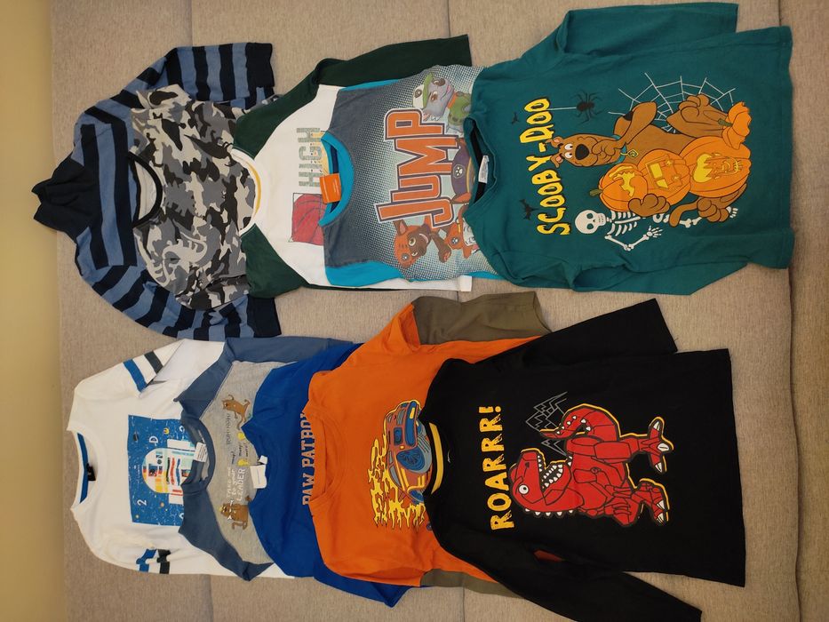 Paka ubrań dla chłopca r. 122