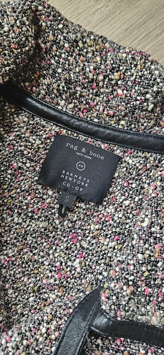 bluza kurtka katana rag & bone roz. S unikatowa