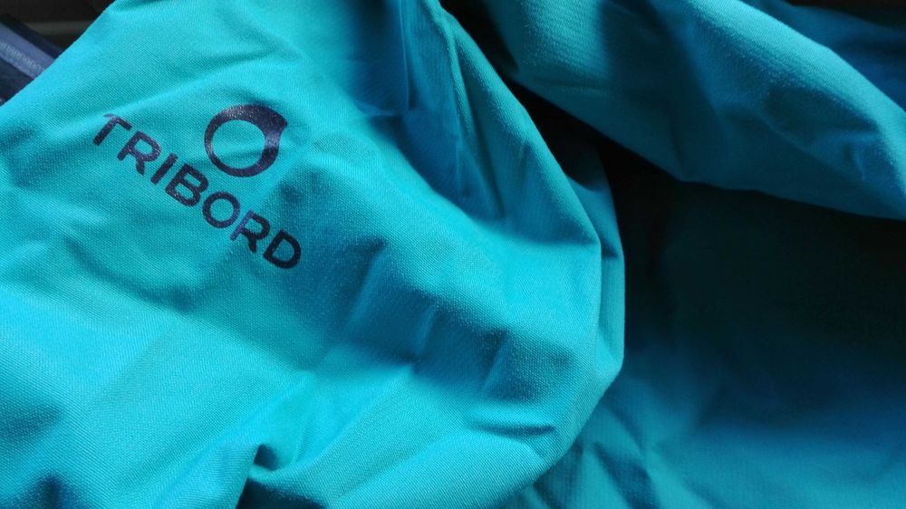 Casaco blusão impermeável azul quechua