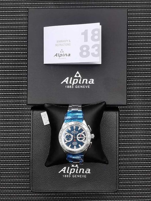 Zegarek ALPINA Alpiner 4 Chronograph automat gwarancja NOWY