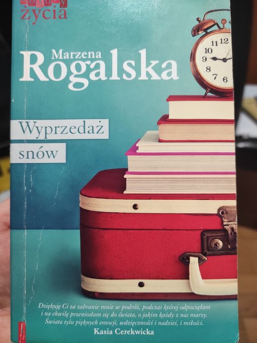 Książka "Wyprzedaż snów" Marzeny Rogalskiej