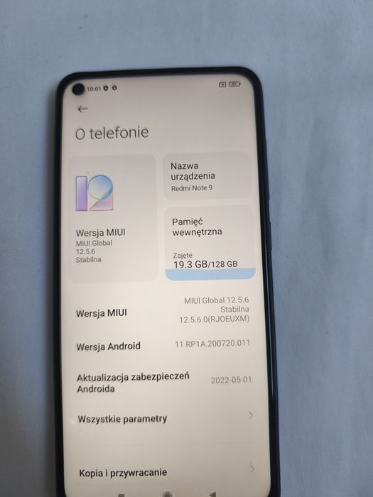 Redmi Note 9 pamięć 4/128