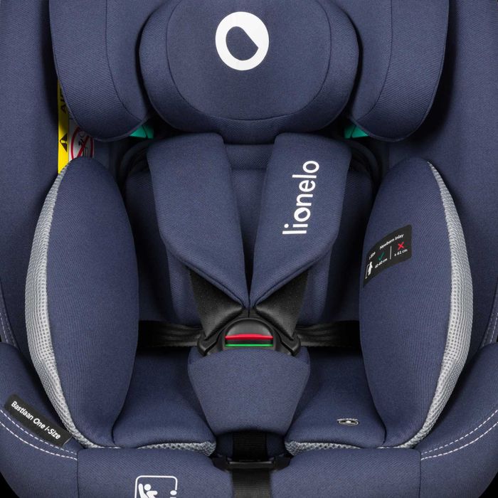 Fotelik Samochodowy Lionelo Bastiaan i-Size Navy Blue 0-36 kg Isofix