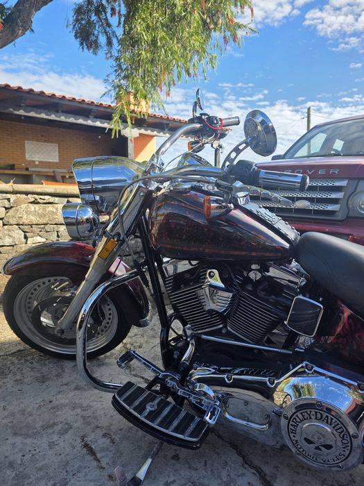 Harley davidson fat boy FLSTF classic custom
