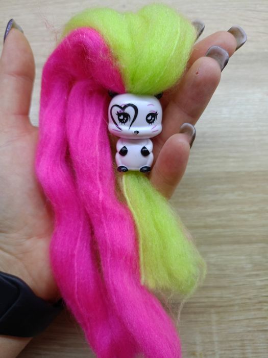 Куколка, кукла, пітомець з цукровим волоссям