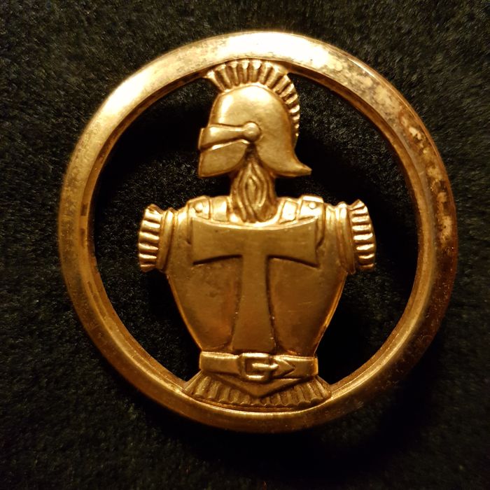 Odznaka na beret Francja łączność