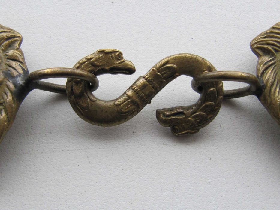 Пряжка от ремня для кортика ВМФ "Злые львы"