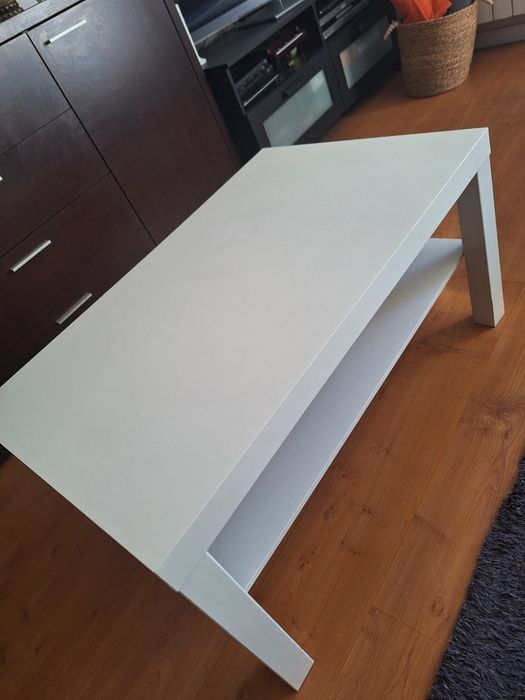 Mesa de apoio/centro branca