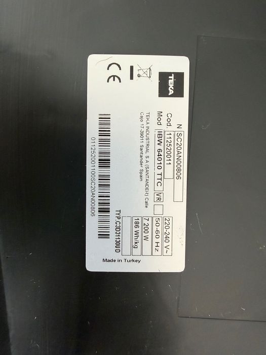 Placa de indução