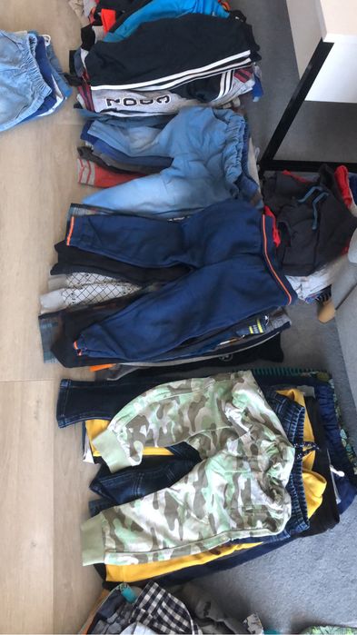 Paka ubrań chłopiec od 80 do 98cm, do dogadania szczegóły w opisie