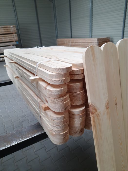 Producent sztachet drewnianych olcha, sosna