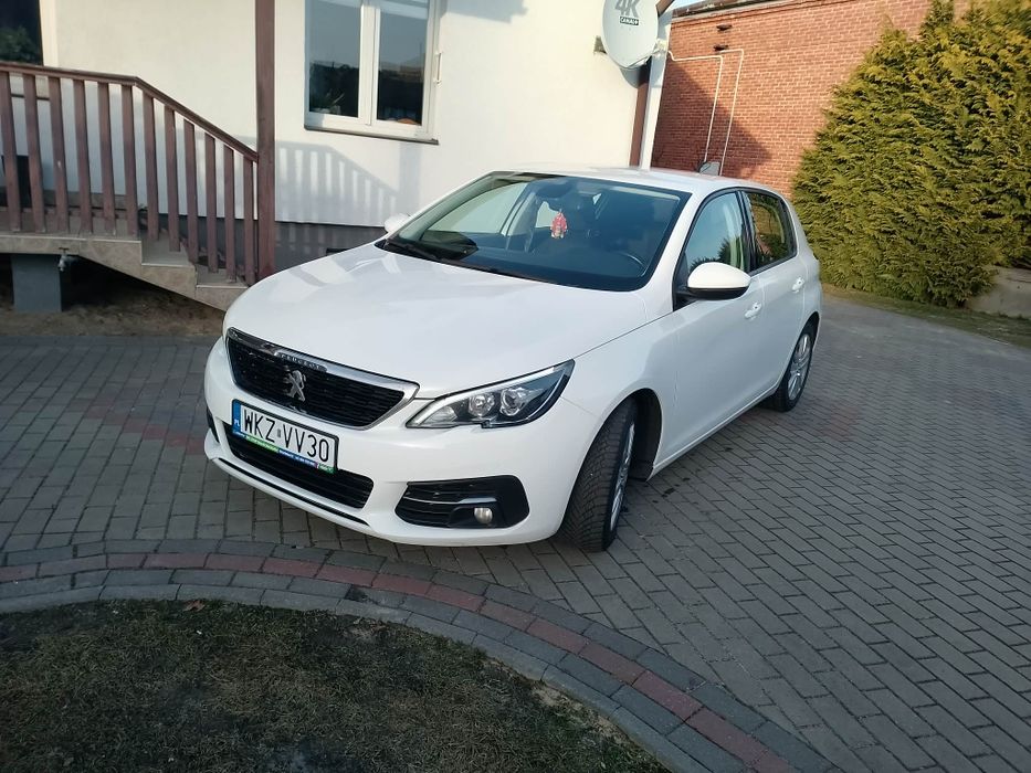 Peugeot 308  1.5 BlueHDI 2019 Doinwestowany Bardzo zadbany
