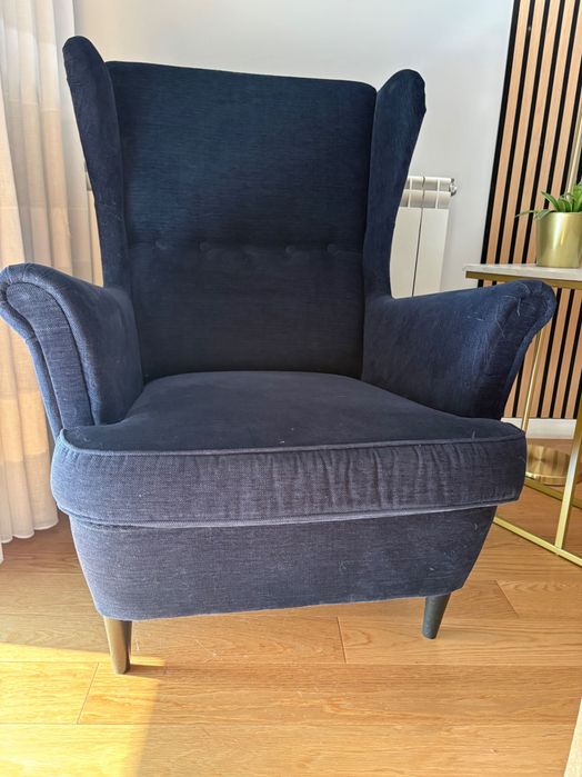 Cadeirão azul ikea