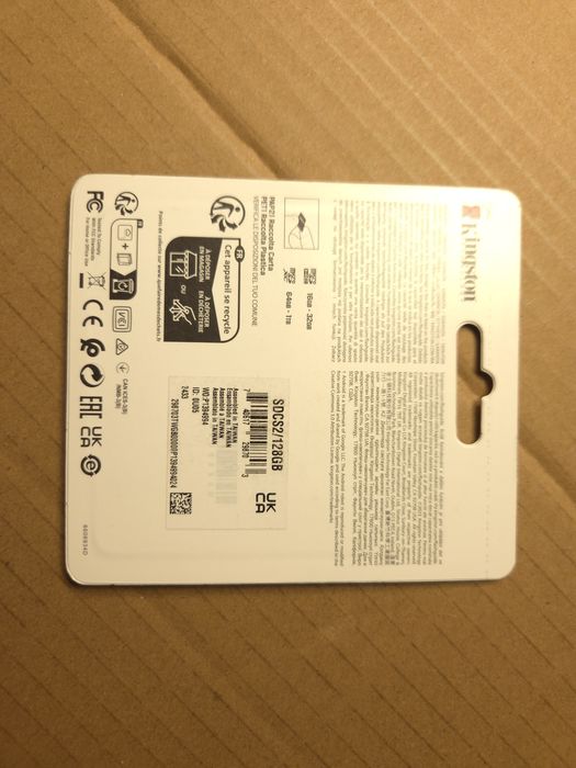 Karta Kingston Canvas 128GB