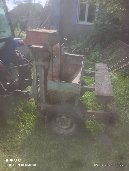 Саджалка дворядна на трактор