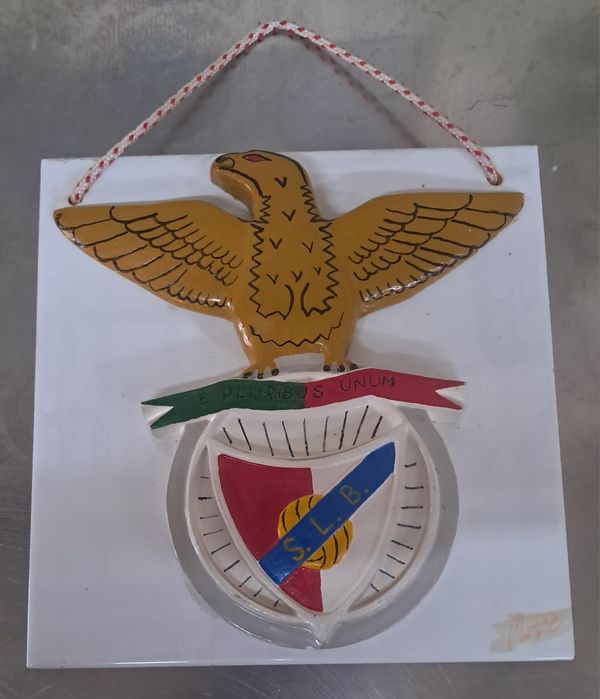 Azulejo decorativo Benfica, 3D