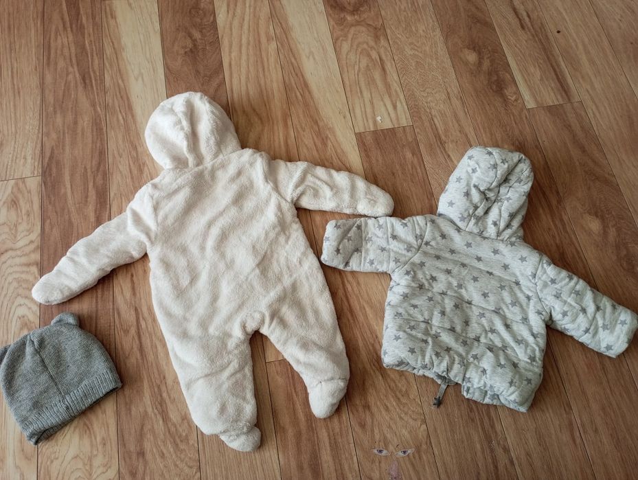 Zimowy zestaw niemowlęcy