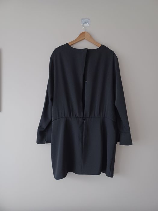 Elegancka  sukienka mini XXL czarna Mango
