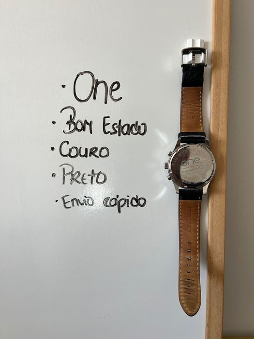 Relógio One - Bracelete Couro